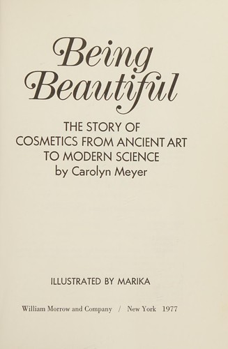 Cover for Being beautiful
