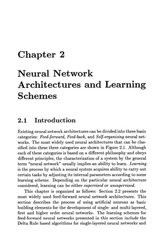 Cover for Artificial neural networks