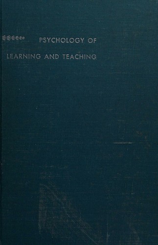 Cover for Psychology of learning and teaching.