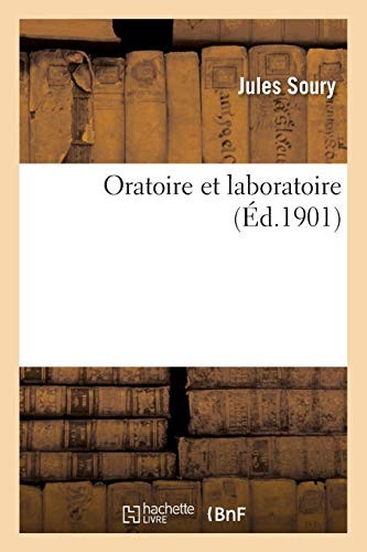 Cover for Oratoire Et Laboratoire (Philosophie)