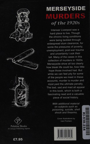 Cover for Merseyside murders of the 1920s