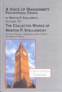 Cover for A voice of magnanimity