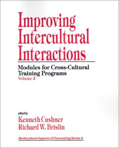 Cover for Improving Intercultural Interactions