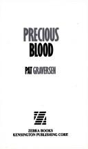 Cover for Precious blood