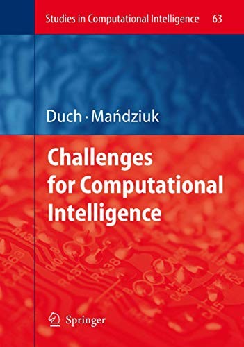 Cover for Challenges for Computational Intelligence