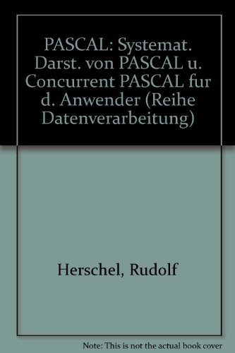 Cover for PASCAL