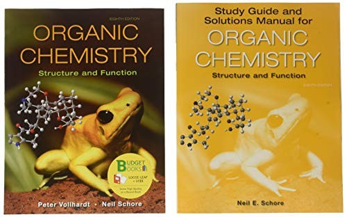 Cover for Loose-leaf Version for Organic Chemistry 8e & SaplingPlus for Organic Chemistry  & Study Guide/Solutions Manual for Organic Chemistry