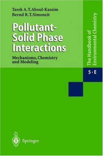 Cover for Pollutant-Solid Phase Interactions (Handbook of Environmental Chemistry)
