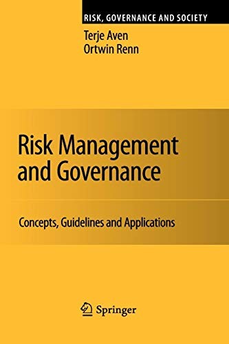 Cover for Risk Management and Governance