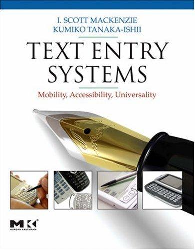Cover for Text Entry Systems