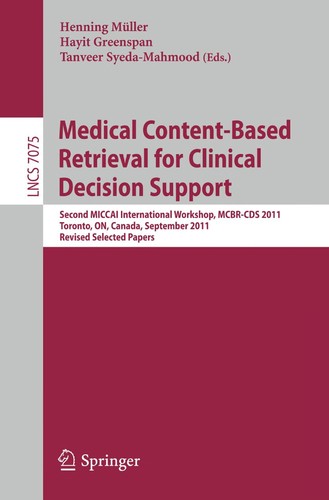 Cover for Medical Content-Based Retrieval for Clinical Decision Support