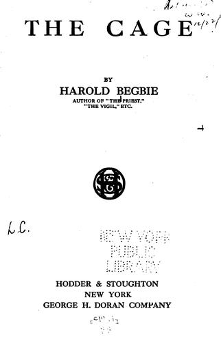 Cover for The cage