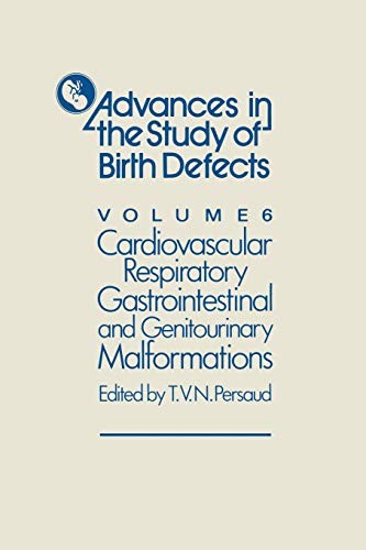Cover for Cardiovascular, Respiratory, Gastrointestinal and Genitourinary Malformations