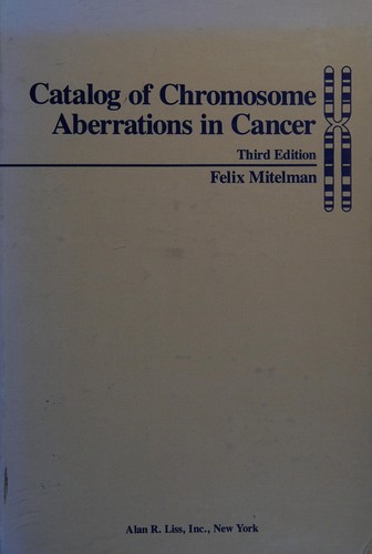 Cover for Catalog of chromosome aberrations in cancer