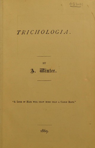 Cover for Trichologia