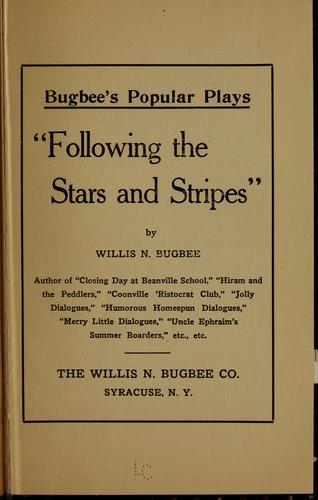 Cover for "Following the Stars and Stripes..."