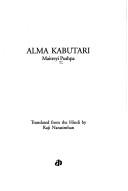 Cover for Alma kabutari