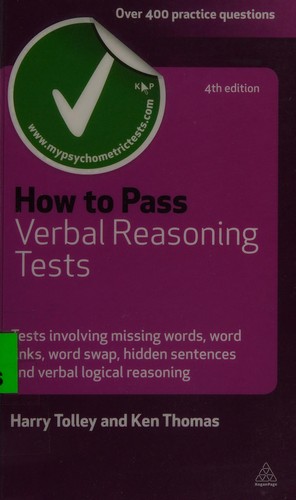 Cover for How to pass verbal reasoning tests