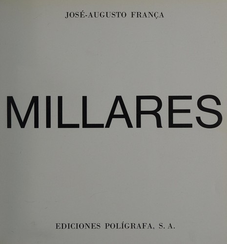 Cover for Millares