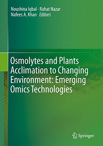 Cover for Osmolytes and Plants Acclimation to Changing Environment