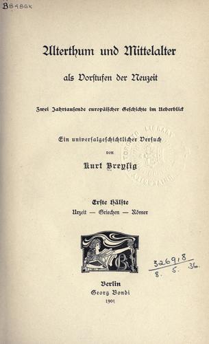 Cover for Kulturgeschichte der Neuzeit