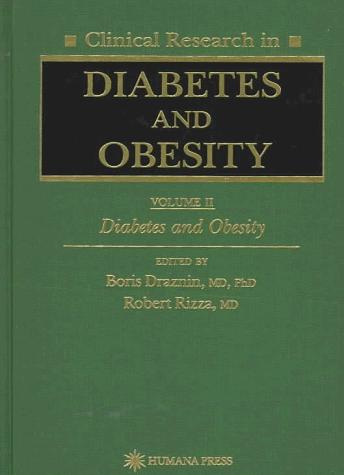 Cover for Clinical Research in Diabetes and Obesity, Vol Ii