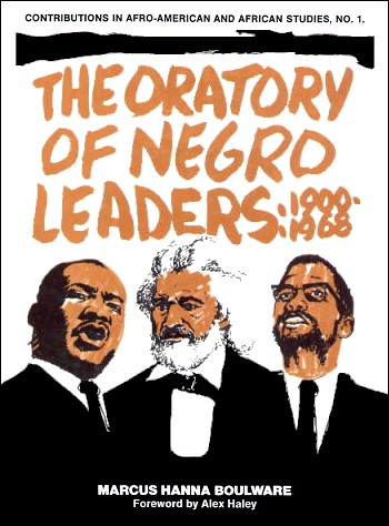 Cover for The Oratory of Negro Leaders