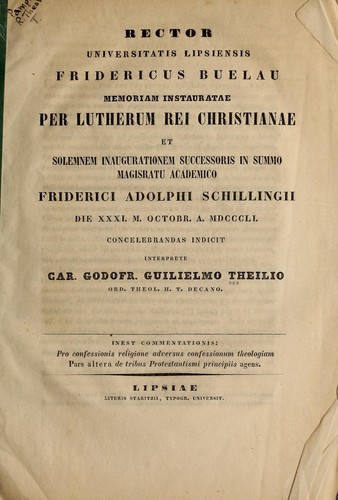 Cover for Pro confessionis religione adversus confessionum theologiam pars altera de tribus Protestantismi principiis agens