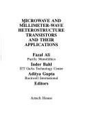 Cover for Microwave and millimeter-wave heterostructure transistors and their applications