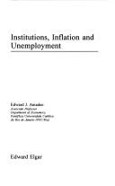 Cover for Institutions, inflation and unemployment