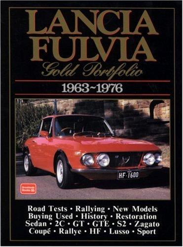 Cover for Lancia Fulvia Gold Portfolio 1963-76 (Gold Portfolio)