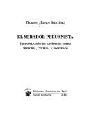 Cover for El mirador peruanista