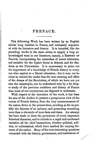 Cover for The Student's France: A History of France from the Earliest Times to the ...
