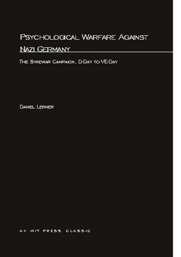 Cover for Psychological warfare against Nazi Germany