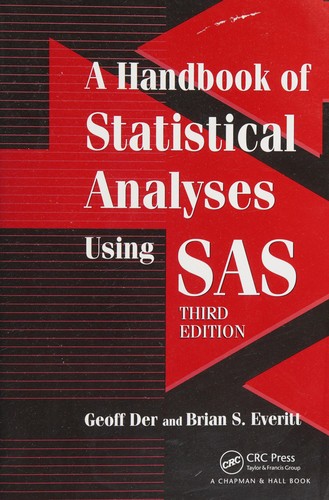 Cover for A Handbook of Statistical Analyses using SAS, Third Edition