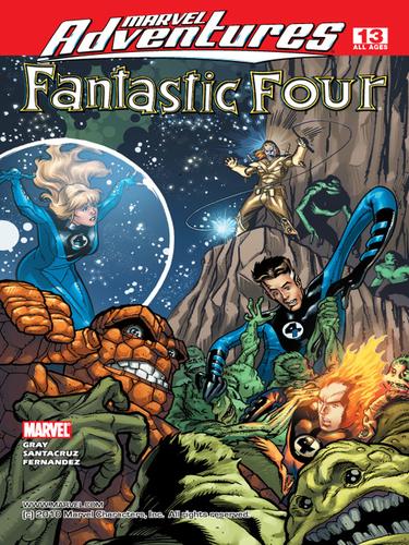 Cover for Marvel Adventures Fantastic Four