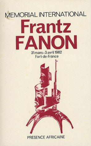 Cover for Mémorial international Frantz Fanon