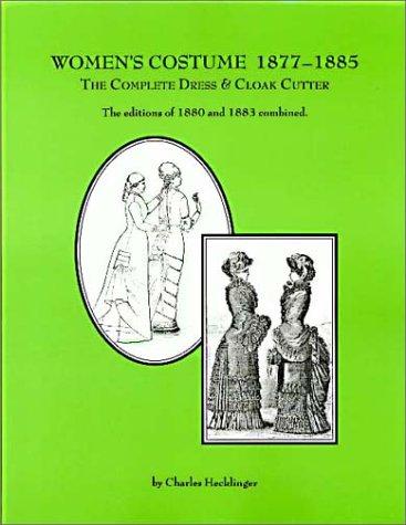 Cover for Women's costume, 1877-1885