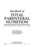 Cover for Handbook of total parenteral nutrition
