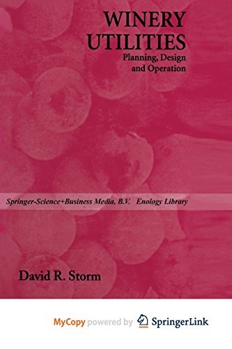 Cover for Winery Utilities