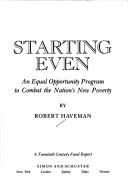 Cover for Starting even