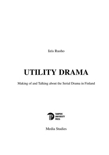 Cover for Utility drama