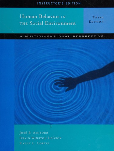 Cover for Human behavior in the social environment