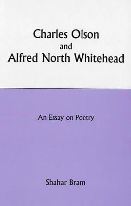 Cover for Charles Olson and Alfred North Whitehead