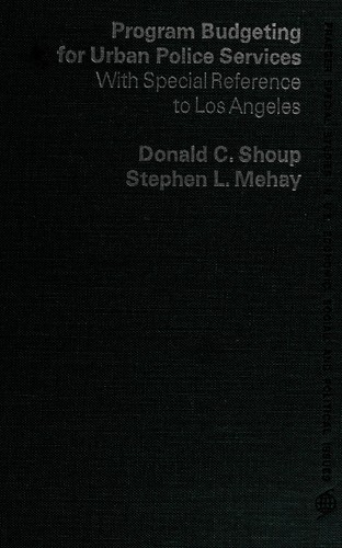 Cover for Program budgeting for urban police services