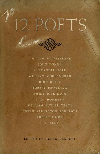 Cover for 12 poets