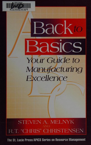 Cover for Back to basics