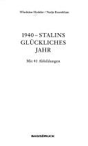 Cover for 1940, Stalins glückliches Jahr