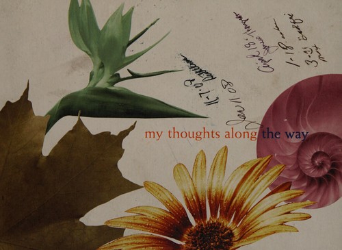 Cover for Journal-My Thought Along Way with Book(s)