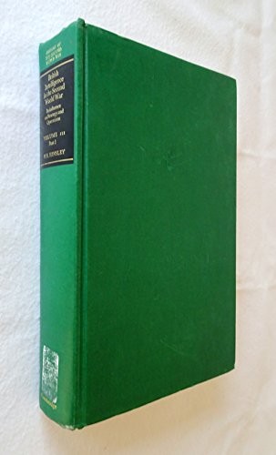 Cover for British Intelligence in the Second World War